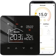 OEM Wifi Kablolu Akıllı Oda Termostatı (Tuya ve Smart Life Uyumlu)