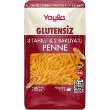 Yayla Glutensiz 3 Tahıllı & 2 Bakliyatlı Penne Makarna 400 gr * 1'li