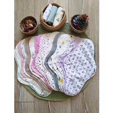 ECOSOFT Yıkanabilir Doğal Kadın Pedi Gece 10 'lu Pamuk ve Bambu