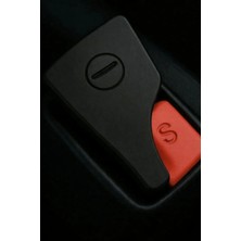 Tunix Tesla 6 Adet Plastik Kemer Tokası Aparatı (Susturucu) Ergonomik Kullanım ve Dayanıklı Yapı
