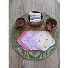 ECOSOFT Yıkanabilir Doğal Kadın Pedi 5'li Günlük Pamuk ve Bambu Kanatlı Kokusuz Kullanım