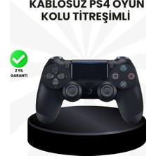 Dunai Store Şarjlı Kablosuz Ps4 Oyun Kolu Titreşimli Hassas Kontrol