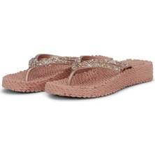 Ilse Jacobsen Misty Rose CHEERFUL15 - Pembe Platformlu Parmak Arası Terlik