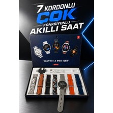 Akıllı Bayi Akıllı Saat 7 Kordonlu Yeni Nesil Arama Cevaplayan Çok Fonksiyonlu