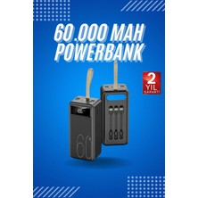 Dunai Store Powerbank Yüksek Kapasiteli 60.000 Mah Hızlı Şarj Şarj Özellikli Batarya