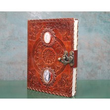 Akıllı Bayi Taşlı Deri Defter KSK3145