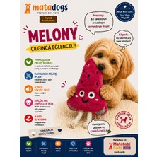 Matatabi Cats Matadogs Melony Sesli ,ipli, Peluş Köpek Oyuncağı
