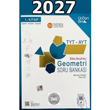 2026-2027 Müfredatına Uygun Tyt-Ayt Geometri Soru Bankası Yeni Basım Üçdörtbeş Yayınları 9786056959097