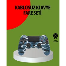 Dunai Store Ps4 Kablosuz Oyun Kolu Gecikmesiz Bağlantılı Ergonomik Tasarımlı