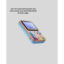 Dunai Store Mini Retro Oyun Konsolu 500 Oyunlu 3.0 Inç Ekran ve Şarjlı Batarya