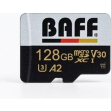 Baff 128GB Micro Sdxc Hafıza Kartı – 4K Video Kayıt Destekli (U3, A2, V30)