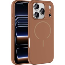 Sionel iPhone 17 Pro Kılıf Magsafe Destekli Kamera Korumalı Yumuşak Silikon Snel