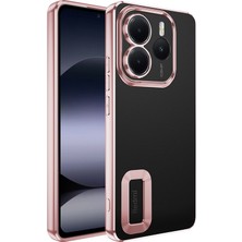 Ankayan Teknoloji Xiaomi Redmi Note 14 5g Kılıf Kamera Lens Korumalı Logo Gösteren Ince Hafif Anky