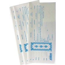OEM Senet Koçanı 300 Lü 1 Paket Senet Bono Borç Alacak Senedi Poşetli 12X25 cm
