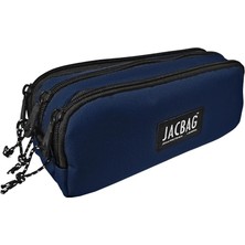 OEM Trıple Pouch-Üç Bölmeli Kalem Kutusu (Lacivert)