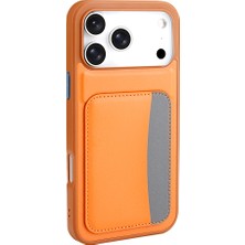 Sionel iPhone 17 Pro Kılıf Kartlıklı Kamera Yükseltili Silikon Snel