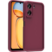 Ankayan Teknoloji Xiaomi Poco C65 Kılıf Kamera Korumalı Kalın Silikon Üstün Koruma Anky