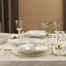 Aryıldız Evaliza Zenn Royal Gold Yemek Takımı 32 Parça