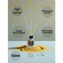 Lior Bella Kozmetik Liorbella | Uzun Süre Kalıcı Pudra Bambu Difüzör | Doğal Esanslı Ev & Ofis Kokusu 50ML|