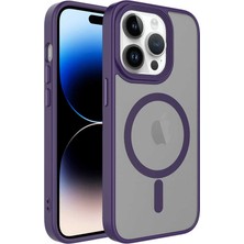 Sionel iPhone 12 Pro Kılıf Magsafe Destekli Kamera Yükseltili Mat Parmak Izi Tutmayan Silikon Snel