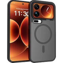 Sionel Xiaomi 17 Pro Kılıf Magsafe Kamera Yükseltili Silikon Mat Parmak Izi Tutmayan Snel