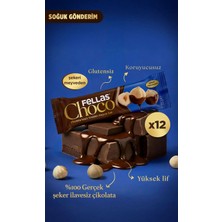 Fellas Choco - Çikolata Kaplı Fındıklı Meyve Bar (35 g) x 12 Adet