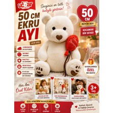 Marka Uçar Oyuncak 50 cm Ekru Ayı UCR-005