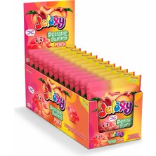 Jelaxy Peelable Şeftali Aromalı Soyulabilir Yumuşak Şekerleme 65 Gram 12 Adet (1 Kutu)