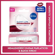 Nivea SPF30 Glowy Lips Berry Nemlendirici Dudak Parlatıcısı ve Bakım Kremi 10 Ml,hyaluronik Asit,gliserin