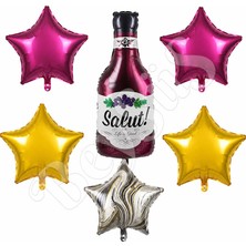 BeySüS Salut 6lı Folyo Balon Set