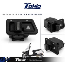 Koçak Motor Tokio Arora Alfa 50 Sinyal ve Dörtlü Düğmesi