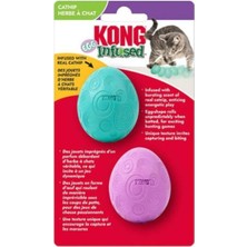 Kong Catnipli Top Yumurta Peluş Kedi Oyuncağı 2'li