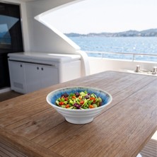 Happy Chef Blue Iris 2'li Salata Kasesi Seti, Ø 24,1 cm - H.8,8 cm 1420 Ml. , Thermoset Melamin