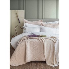 Apricitas Home Tek Kişilik Belmont Bej Timeless Yatak Örtüsü Nevresimli Prime Set