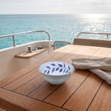 Happy Chef Selva Blu 6'lı Salata Kasesi Seti, Ø 15,3 cm - H.6,4 cm 500 Ml. , Thermoset Melamin