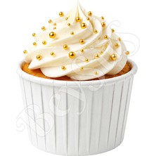 BeySüS Muffin Kalıbı 50LI Beyaz