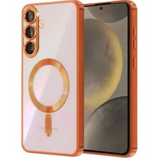 Nemere Mey Ithalat®  Samsung Galaxy A27 5g Kross Magneticsafe Kapak - Turuncu