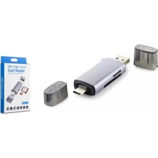 Belirtilmemiş Hadron HDX7031 Card Reader Usb3.0 + Type-C All In One Gri(Atud-19)