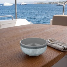 Happy Chef Grey Quartz 3'lü Çorba Kasesi Seti, Ø 14,6 cm - H.7 cm 650 Ml. , Thermoset Melamin