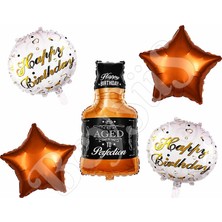 BeySüS Happy Birthday 5li Folyo Balon Set