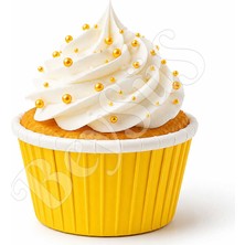 BeySüS Muffin Kalıbı 25LI Sarı