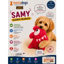 Matatabi Cats Matadogs Samy Peluş,sesli Köpek Oyuncağı