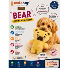 Matatabi Cats Matadogs Bear Peluş ,sesli Köpek Oyuncağı