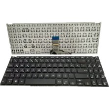 Nion Asus ile Uyumlu  X509FB-BR073T X509MA-BR091 Notebook Klavye Tuş Takımı (Siyah Tr)