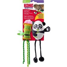 Kong Scrattles Panda ve Bambu Peluş Kedi Oyuncağı 2'li