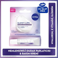 Nivea Glowy Lips Nemlendirici Dudak Parlatıcısı ve Bakım Kremi 10 Ml,hyaluronik Asit,gliserin,e Vitamini