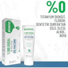 %100 Doğal Diş Macunu Beyazlatıcı Nane Ferahlığı Florürsüz 65 gr