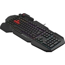 Bloody B310N Q Türkçe Multimedya Neon Gamer Oyuncu Klavye (Oyunculara Özel Asdw Yedek Gaming Tuşlar)
