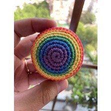 El YAPIMI%100 Pamuk Hacky Sack - Ayak Topu - Stres Giderici Eğlence Topu - Dayanıklı ve Hafif