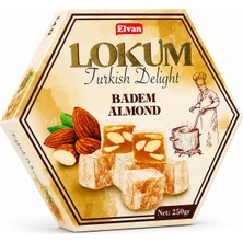 Elvan Bademli Lokum 250 gr